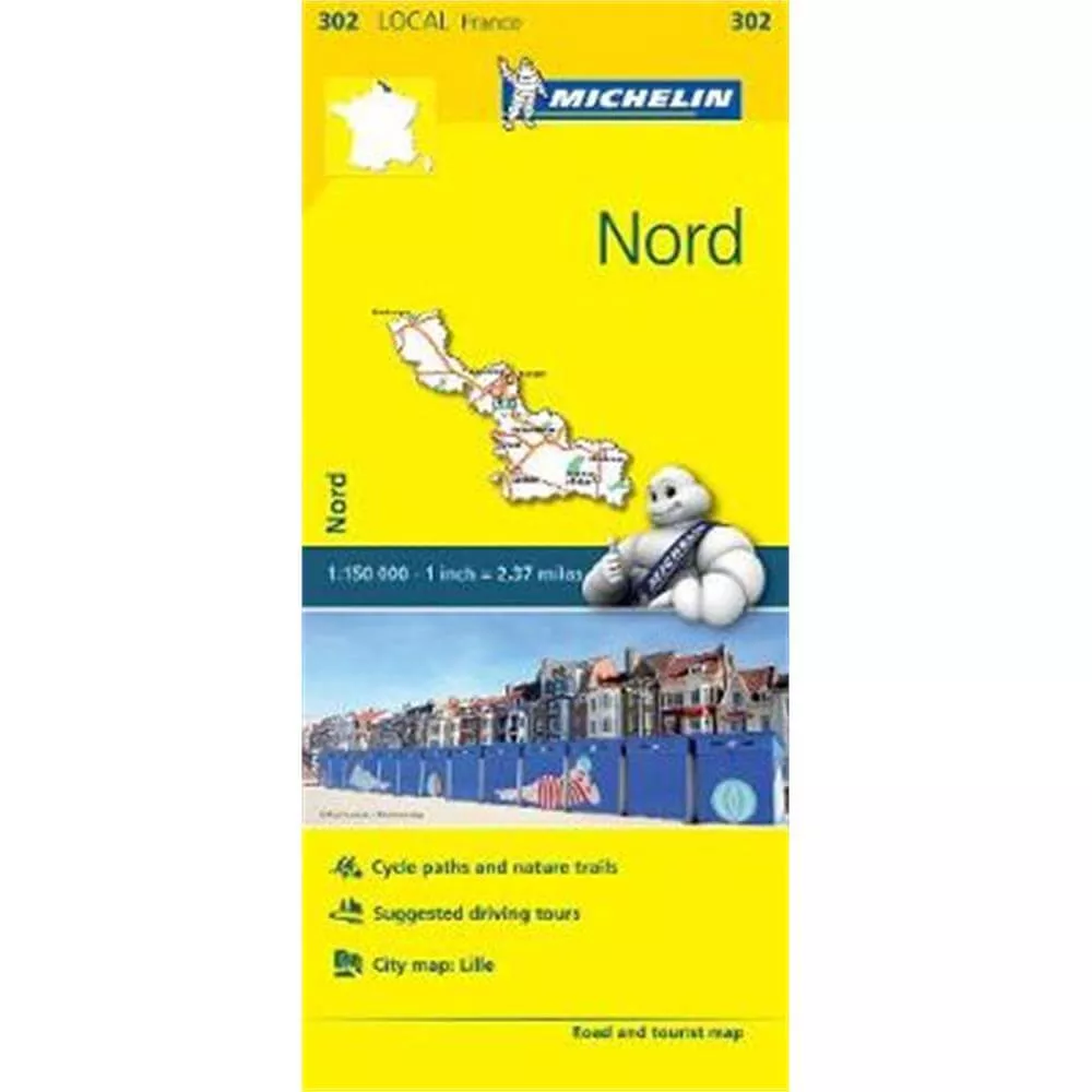 Nord - Michelin Local Map 302